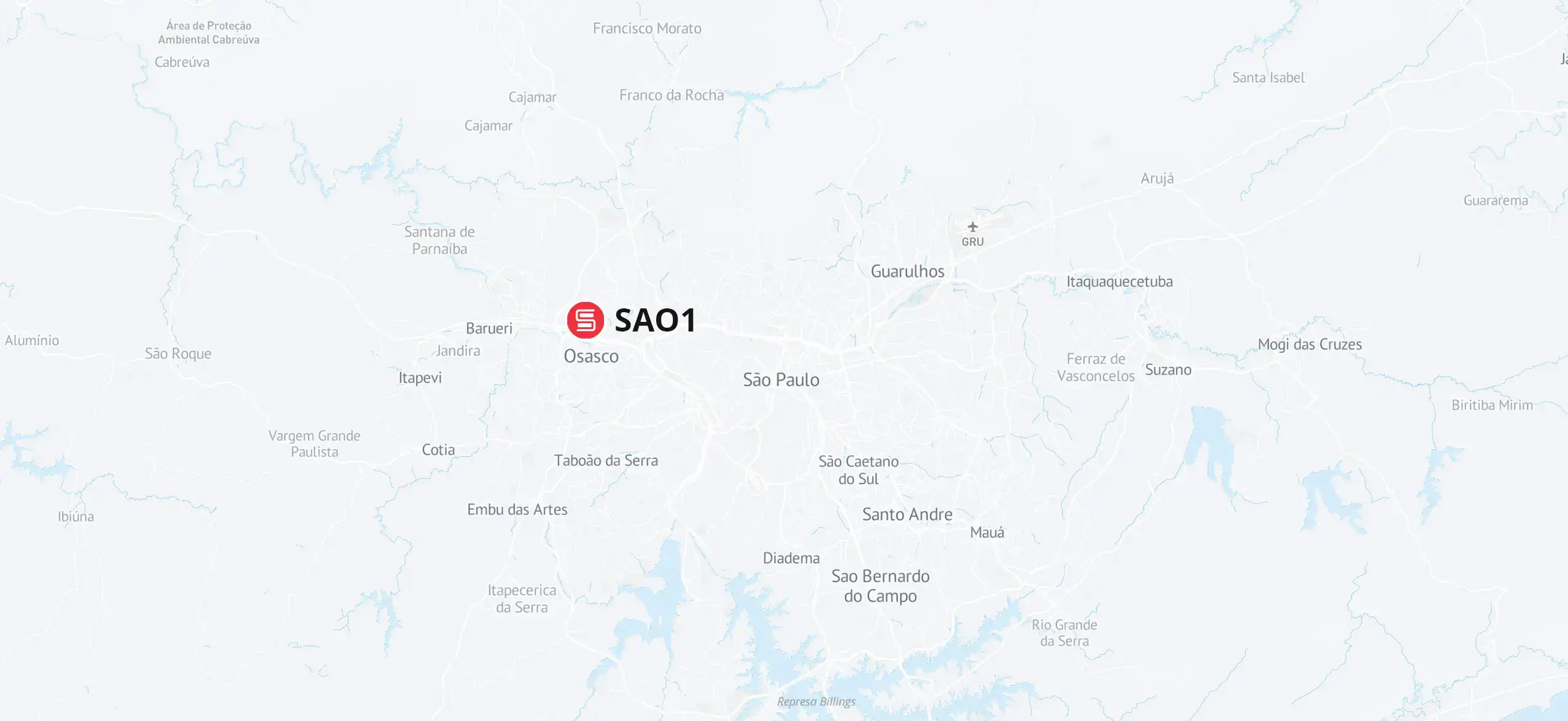 Data center in São Paulo, Brazil