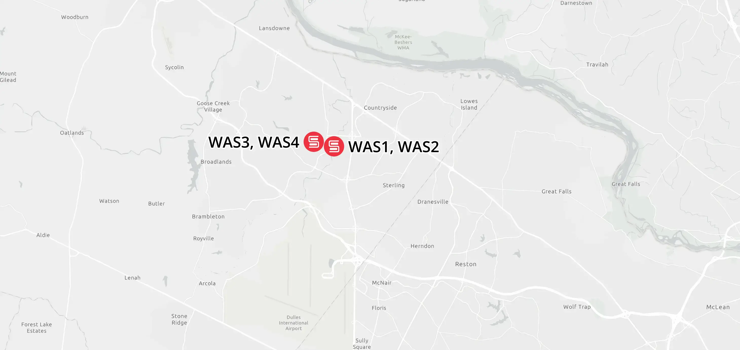 Washington map