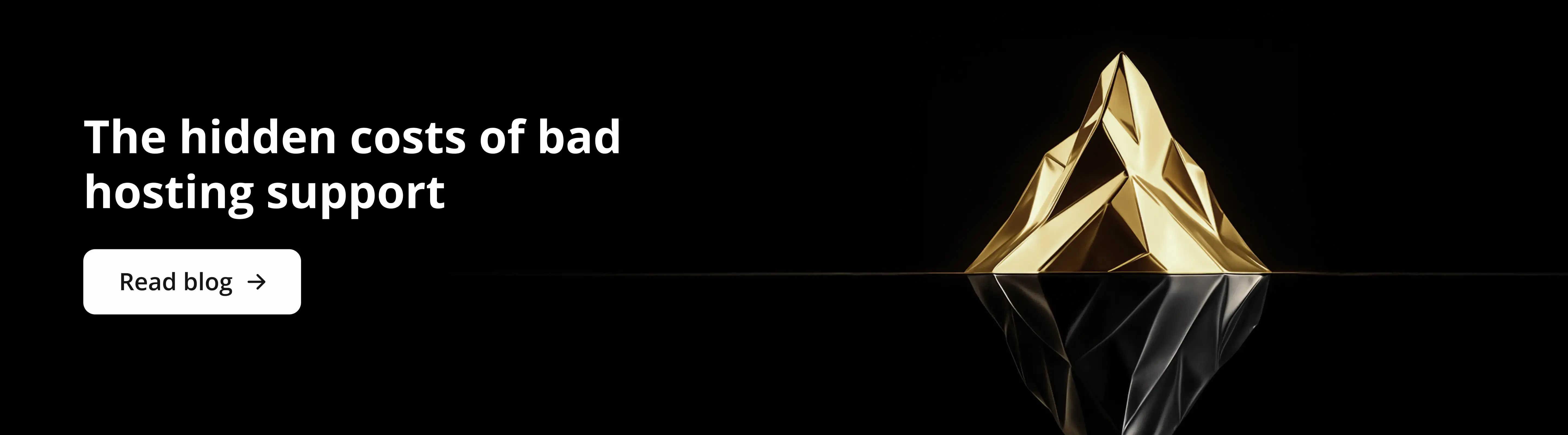 Hidden cost of bad hosting support